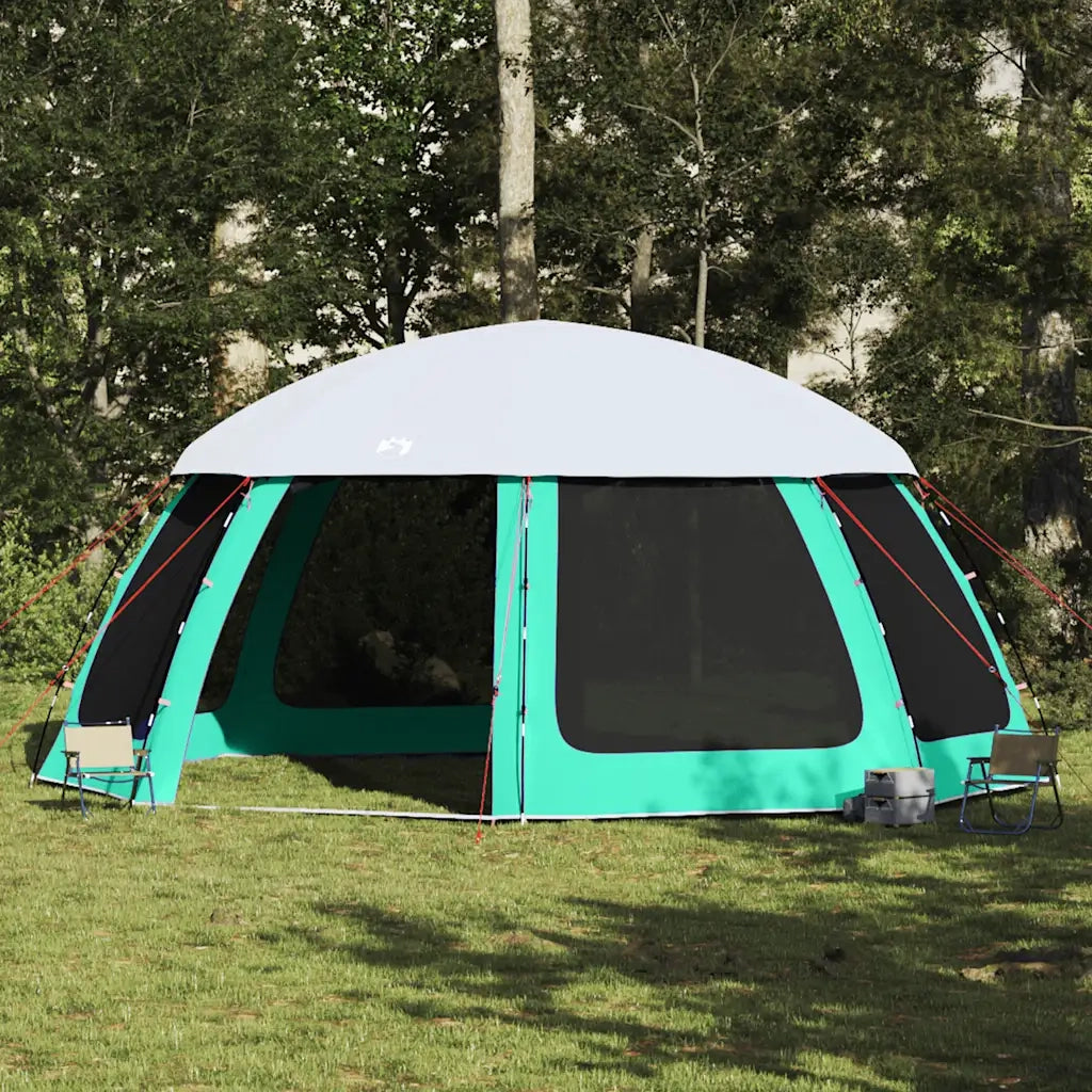Tenda da piscina con Patta Rimovibile&Pareti in Rete 612x612 cm 4100638