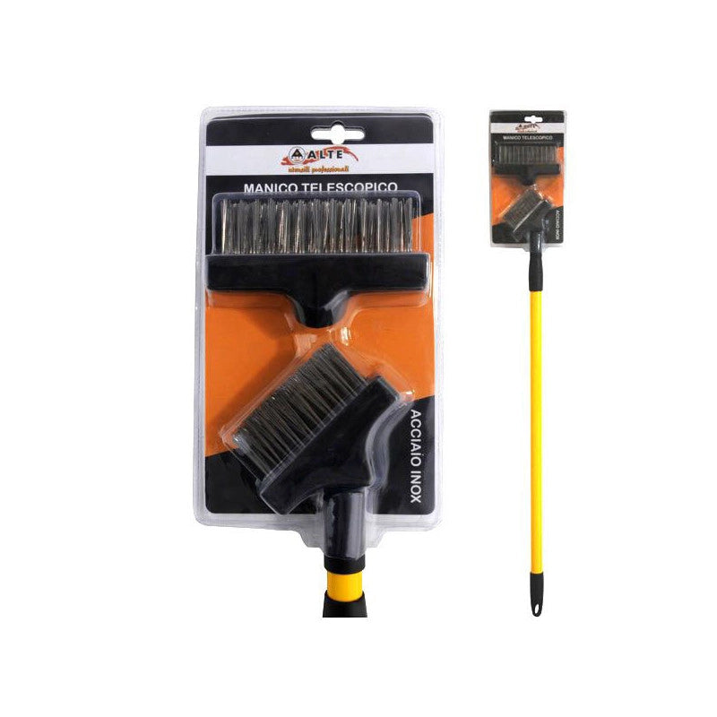 Spazzolone Acciaio Inox con Manico Alte 09461