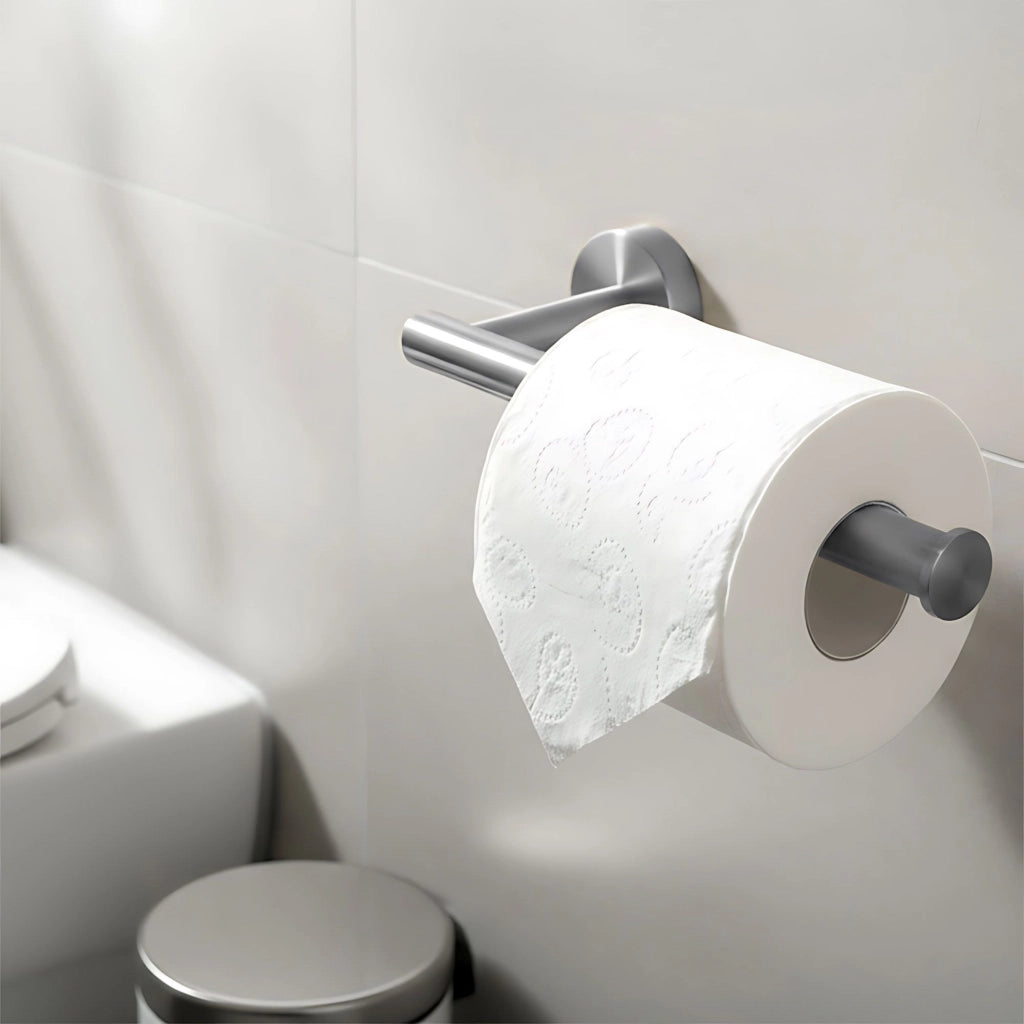 Set Accessori Da Bagno Ari Brush Nickel 4 Pezzi