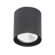 KUBA Downlight a Plafone Tondo Antracite 20W LED 3000K IP65 - Plafoniera da Esterno in Alluminio ad Alta Resistenza - Rossini Illuminazione