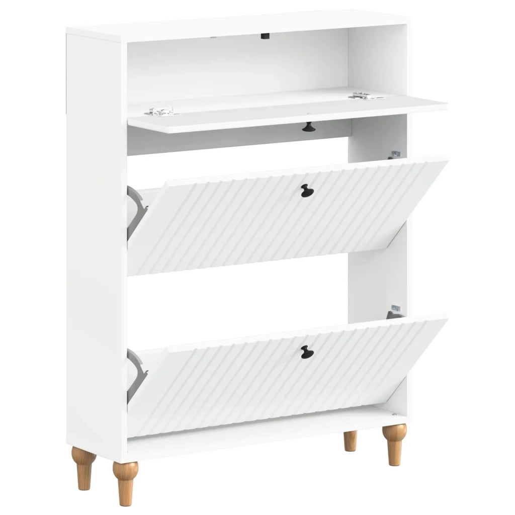 Mobile per scarpe ALKMAAR 78 x 24 x 103 cm Legno ingegnerizzato 896215