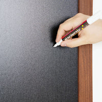 Lavagna con Cornice in Legno 60x80 cm in Legno Dark Wood