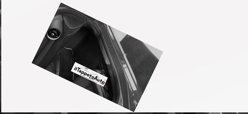 Tappeti in Gomma per (CAMBIO AUTOMATICO) A.R.Giulia 4x2 dal 2016-, Giulia model year 2WD dal 2020-