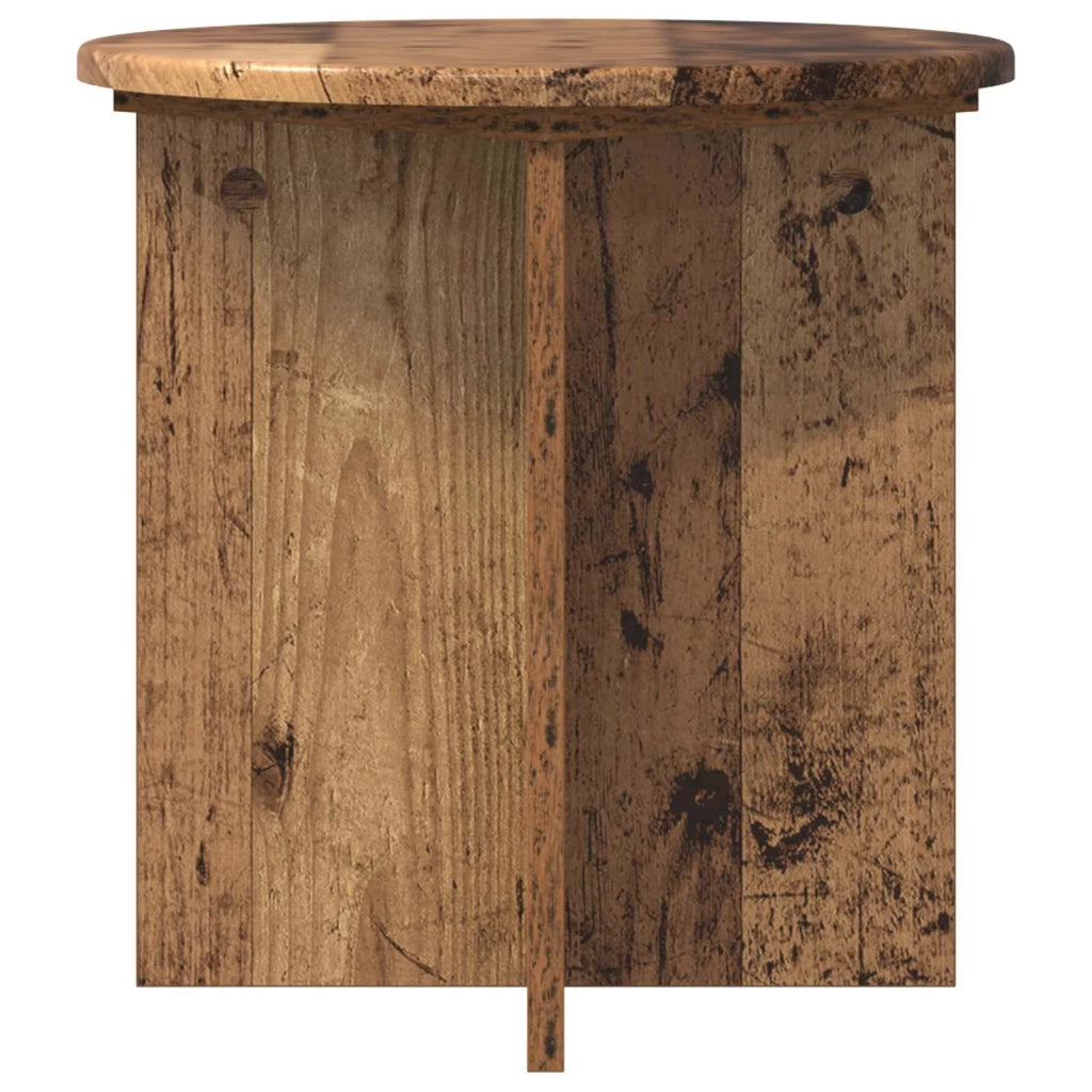 Supporto per piante 2 pz Legno antico 40 x 40 x 40 cm 899733