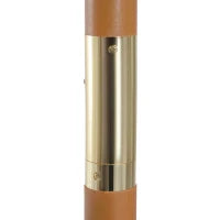 Ombrellone da Giardino 3x2.5 con Palo in Legno e 8 Stecche e Copertura in Poliestere Rosso Scuro