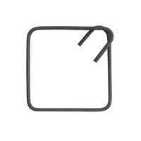 Staffa chiusa armatura ferro 20 x 20 cm strutture cemento confezione 1 pezzo