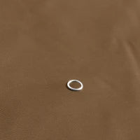 Gazebo da Giardino Pieghevole 3 x 6 m con 6 Pareti Laterali, Sacca per Trasporto Inclusa, Caffè