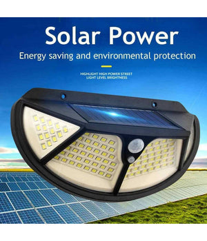 4pz Lampada Luce Faretto Faro Esterno Solare 102 Led Smd Sensore Movimento Ta005         