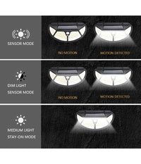 4pz Lampada Luce Faretto Faro Esterno Solare 102 Led Smd Sensore Movimento Ta005         