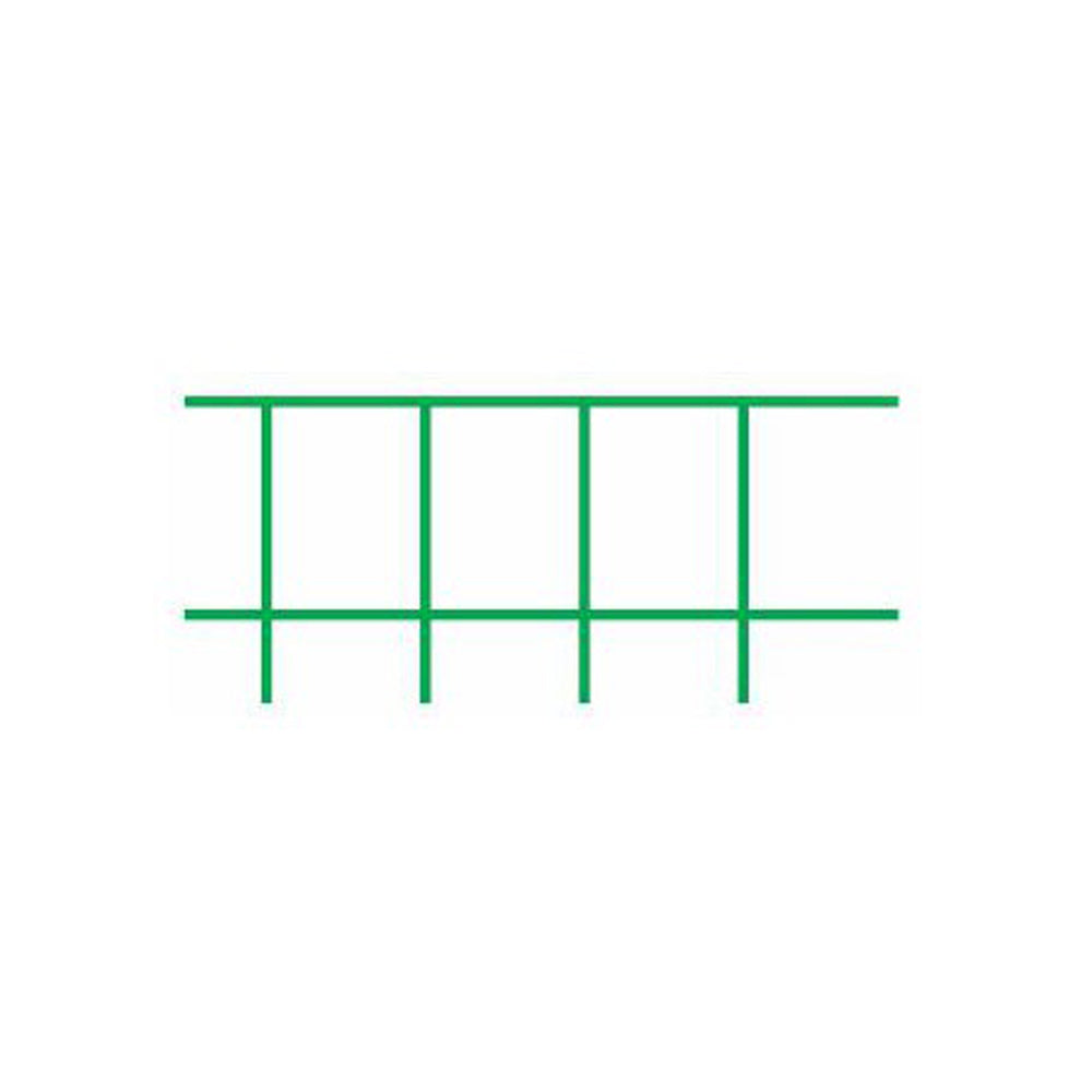 RETE RECINZIONI METALLICA PLASTIFICATA ELETTROSALDATA 75x50 h120cm ROTOLO 25mt ASETKA