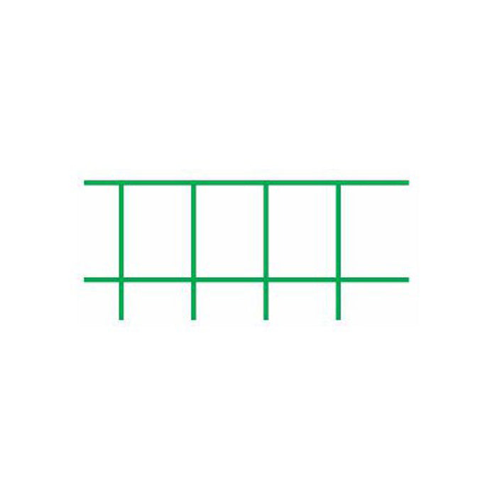 RETE RECINZIONI METALLICA PLASTIFICATA ELETTROSALDATA 75x50 h150cm ROTOLO 25mt ASETKA