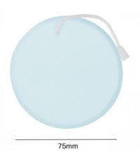 4pz Spugne Detergenti Per Pulizia Viso Make Up Dischetti Struccanti Morbidi 75mm         