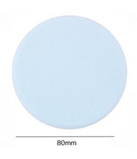 4pz Spugne Detergenti Per Pulizia Viso Make Up Dischetti Struccanti Morbidi 80mm         