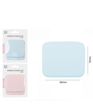 4pz Spugne Detergenti Per Pulizia Viso Make Up Dischetti Struccanti Rettangolari         