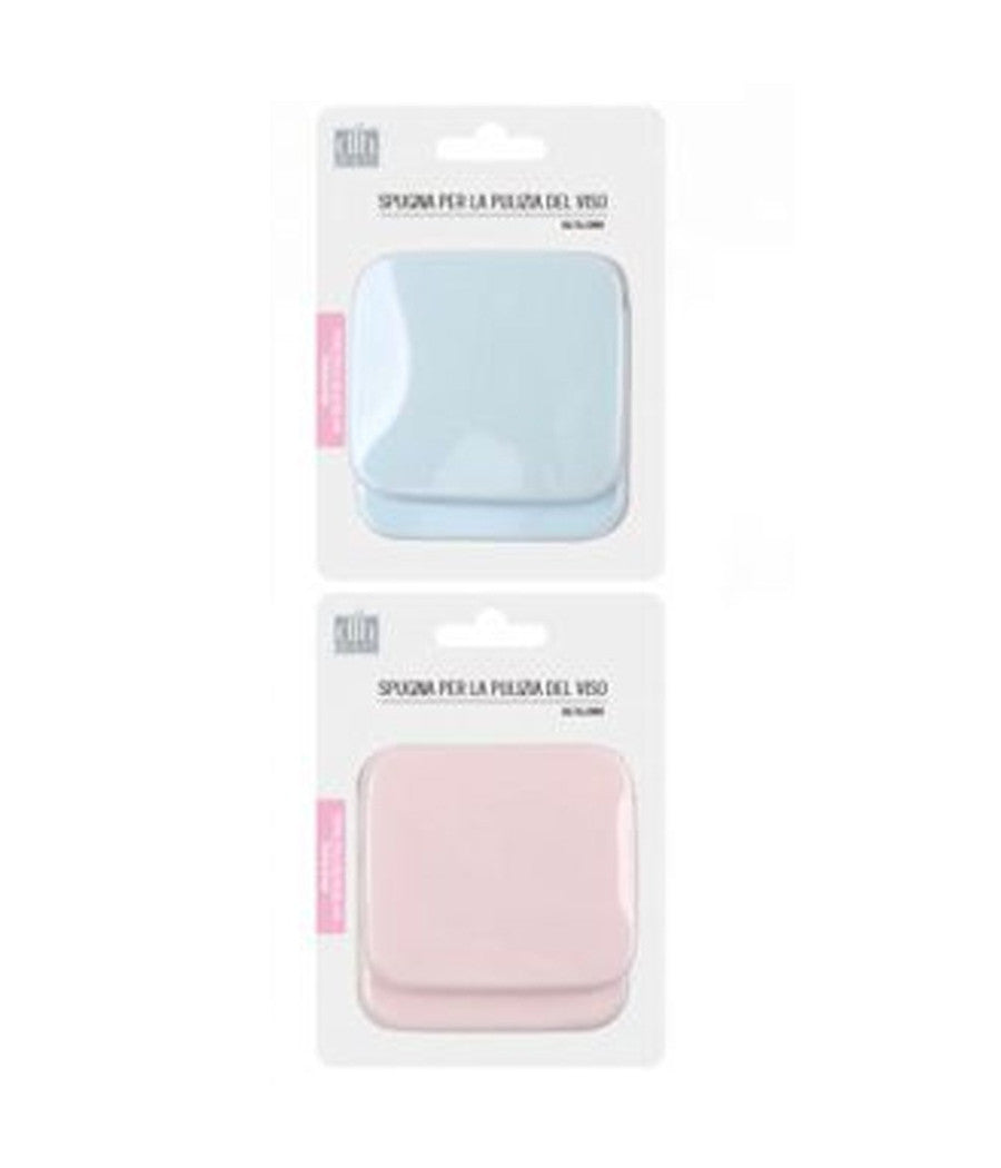 4pz Spugne Detergenti Per Pulizia Viso Make Up Dischetti Struccanti Rettangolari         