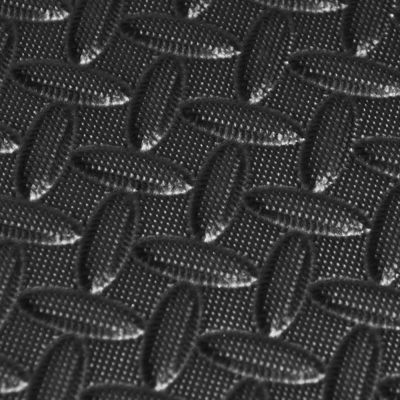 4PZ Tappeto tappetino puzzle NERO MANDORLATO 60x60x1 per bambini gioco palestra da interno