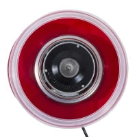 Macchina per Zucchero Filato in PP, Acciaio Inox e Alluminio 450W 27 x 26 x 18cm Rosso