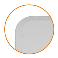 Sportello calpestabile per barca nautica mm 460x510 colore bianco