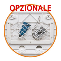 Sportello calpestabile per barca nautica mm 460x510 colore bianco