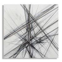 Dipinto Su Tela Stiky -A- Cm 80X2,8X80