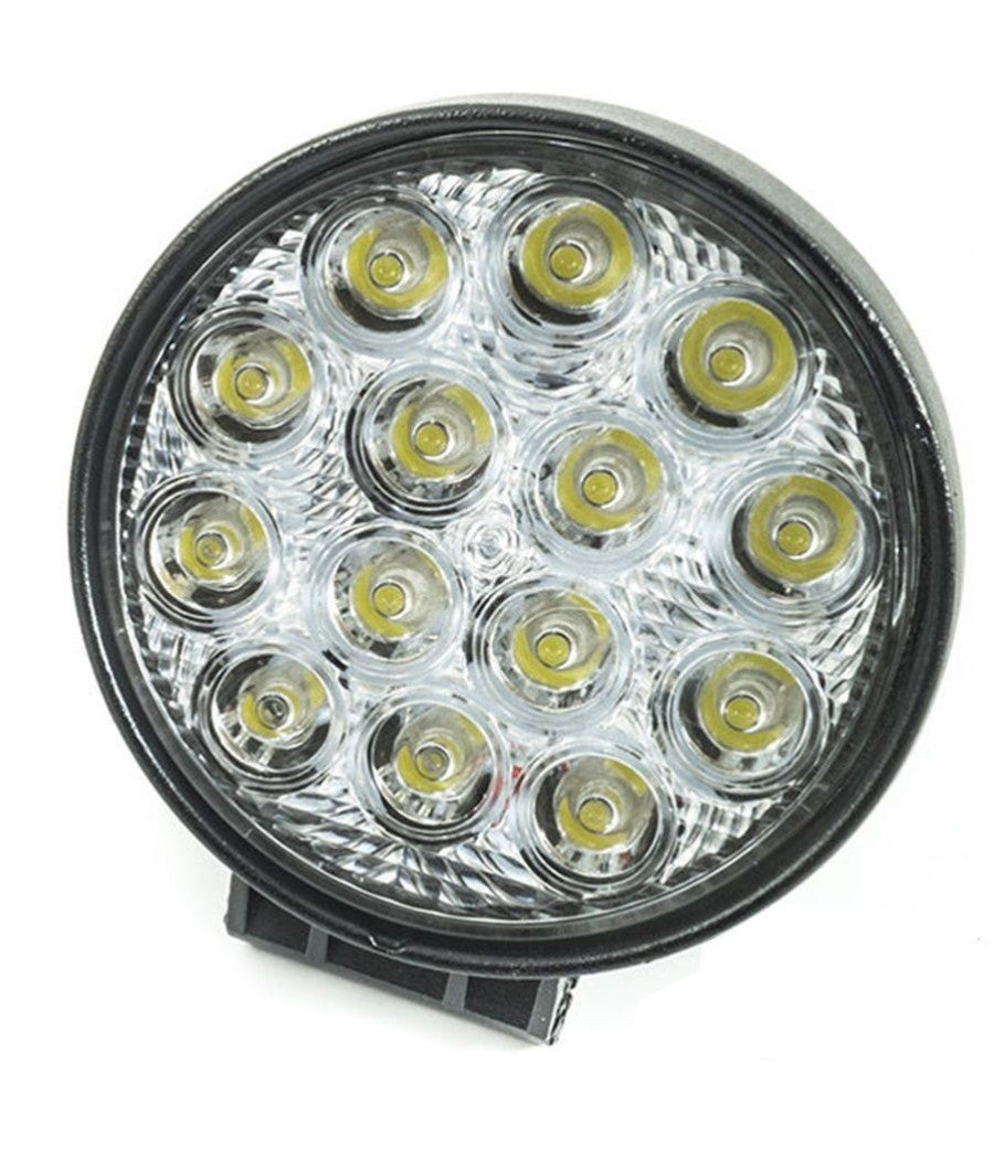 4x 42w Led Luce Faro Lampada Da Lavoro Faretto Auto Barca Camion Klw Suv 12v 24v         