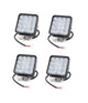 4x 48w Led Luce Faro Lampada Da Lavoro Faretto Auto Barca Camion Klw Suv 12v 24v         
