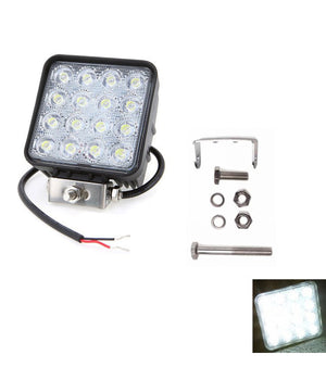 4x 48w Led Luce Faro Lampada Da Lavoro Faretto Auto Barca Camion Klw Suv 12v 24v         