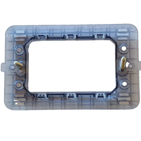 Kit supporto biesse per placche compatibile con bticino matix 3 posti *** numero pezzi 10, confezione 1