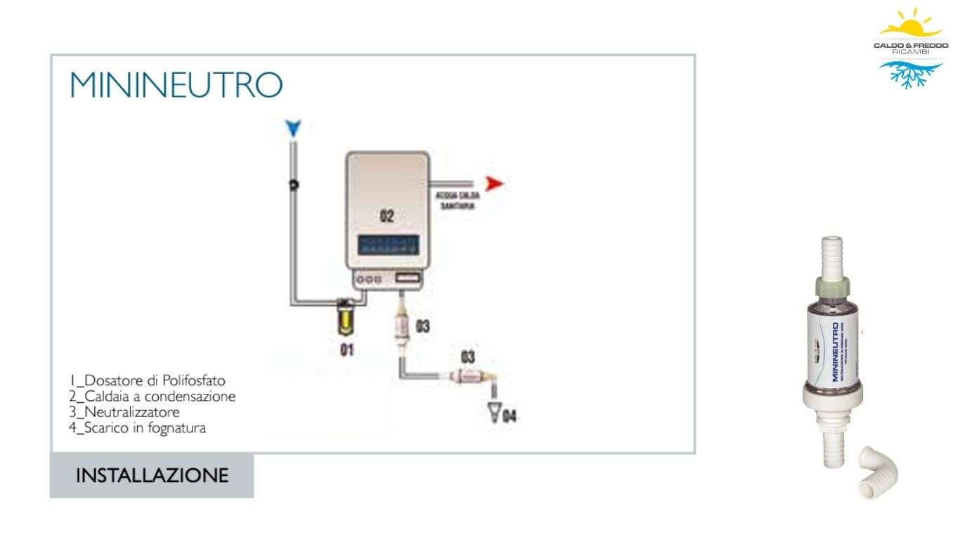 Neutralizzatore Di Condensa Per Caldaie Minineutro Newman01 Euroacque