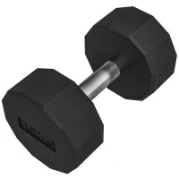 Manubrio impugnatura antiscivolo, fitness, sport a casa, 15kg, nero