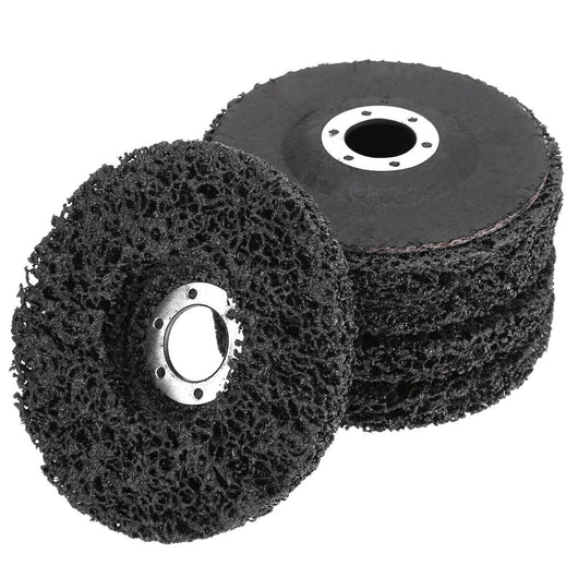 5 DISCO ABRASIVO BLACK CLEANER ASPORTARE RUGGINE VERNICE CARROZZERIA 5101