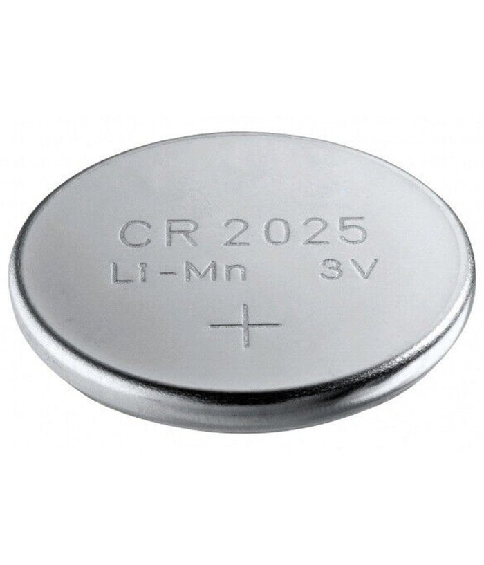 5 Batterie A Litio Pile Cr2025 3v 150mah A Bottone Per Orologi Telecomandi Maxtech         