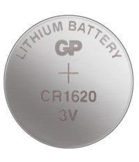 5 Batterie Pile A Bottone Cr1620 3v Per Orologi Telecomandi Apparecchi Maxtech         