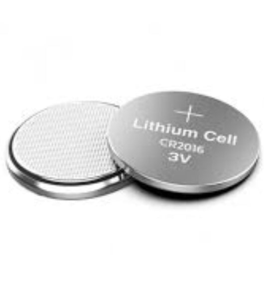 5 Batterie Pile Cr2016 3v 75mah Batteria A Bottone Per Orologi Telecomandi Maxtech         