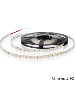5 Metri Strip Striscia 300 Led 3014 Smd Per Esterno Ip65 12 V Dc Caldo Freddo         
