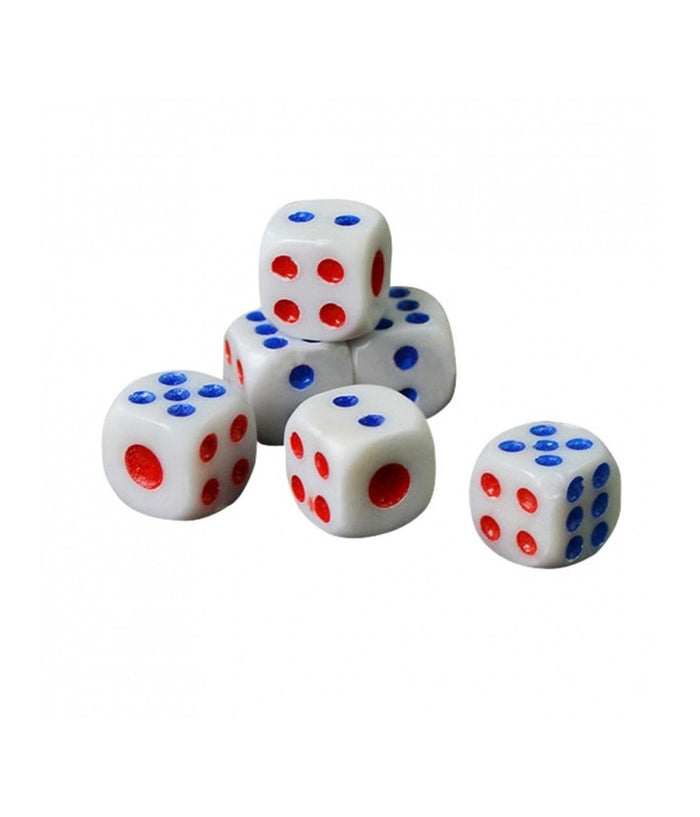 5 Pezzi Dadi Dado In Plastica 6 Facce Gioco Da Tavolo Poker Dungeons Dragons         