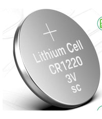 5 Pile Cr1220 3v Batteria A Bottone Per Orologi Telecomandi Apparecchi Maxtech         