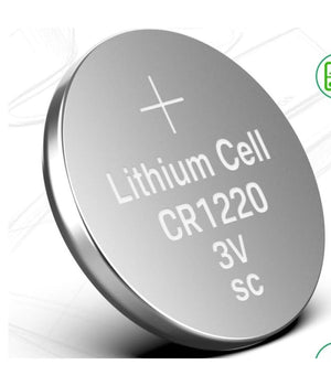 5 Pile Cr1220 3v Batteria A Bottone Per Orologi Telecomandi Apparecchi Maxtech         