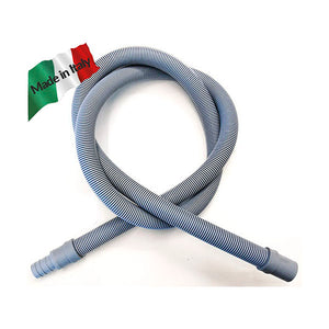 5 pz.PROLUNGA Tubo scarico lavatrice lavastoviglie 19  cm 250 m 2,5 flessibile in PP COPO c/giunto