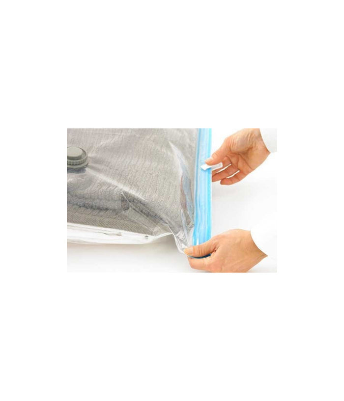 5 Sacchetti Buste Sottovuoto 70x110cm Salva Spazio Per Abiti Lenzuolo Biancheria         