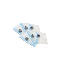 5 Sacchetti Buste Sottovuoto 70x110cm Salva Spazio Per Abiti Lenzuolo Biancheria         