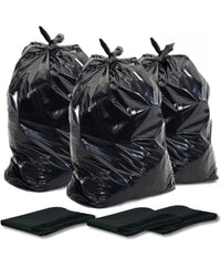 5 Sacchi Spazzatura Senza Maniglie Neri 90 X 120 Cm 150 Litri Super Resistenti         