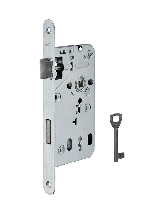 Serratura da incasso Patent per porta interna, asse 50 interasse 72, 1 chiave - THIRARD