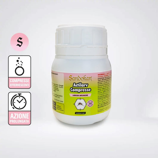 Larvicida anti-zanzare  50 compresse da 2 gr.