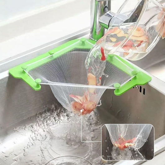 50 Filtro Sacchetto a Rete per lavello Lavandino Angolare Per Rifiuti Da Cucina