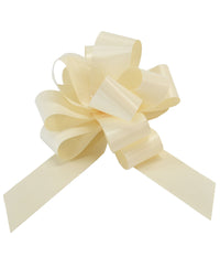 50 Coccarde Autotiranti Wedding Matrimonio Nozze Auto Casa Sposi Fiocco Colore  Bianco       