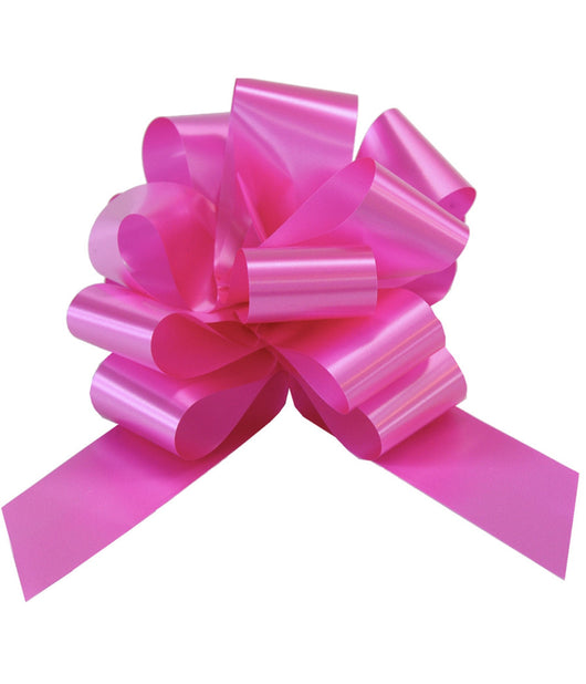 50 Coccarde Autotiranti Wedding Matrimonio Nozze Auto Casa Sposi Fiocco Colore  Fucsia       