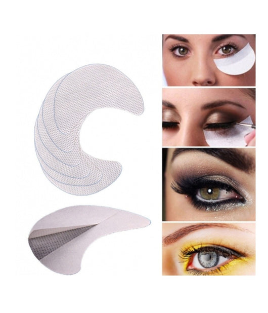 50 Guida Pads Patch Occhi Adesivo Dischetti Per Eyeliner Ombretto Gatto Make Up         
