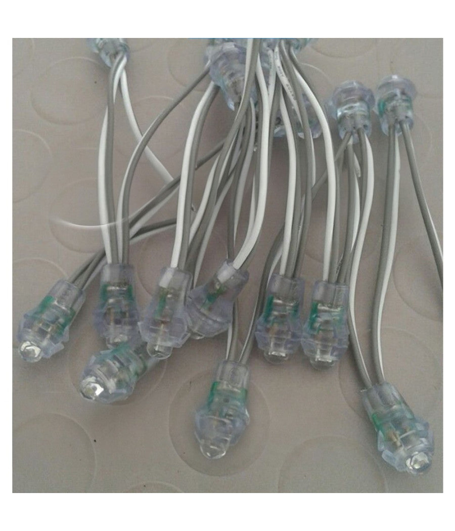 50 Led Cielo Stellato Faretti Incasso Luce Bianca Fredda Kit Punti Luce 12v Ip68         