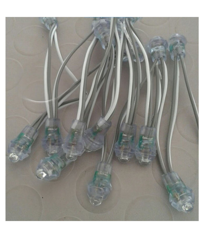 50 Led Cielo Stellato Faretti Incasso Luce Bianca Fredda Kit Punti Luce 12v Ip68         